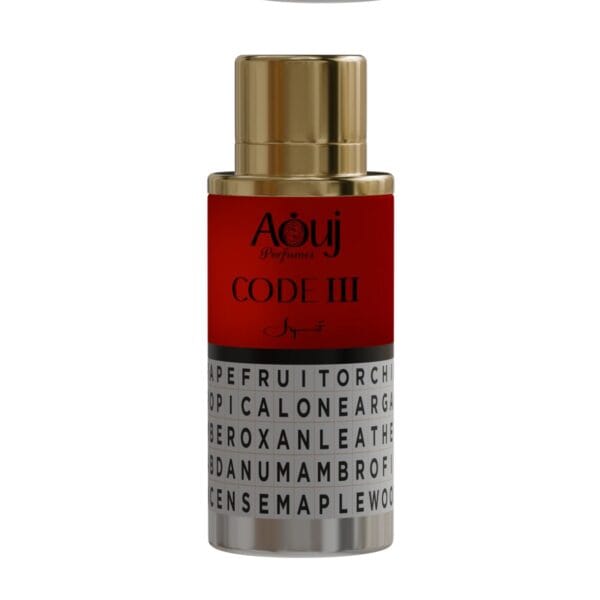 AOUJ Code III 100 ml – Leder Weihrauch Parfum mit Grapefruit